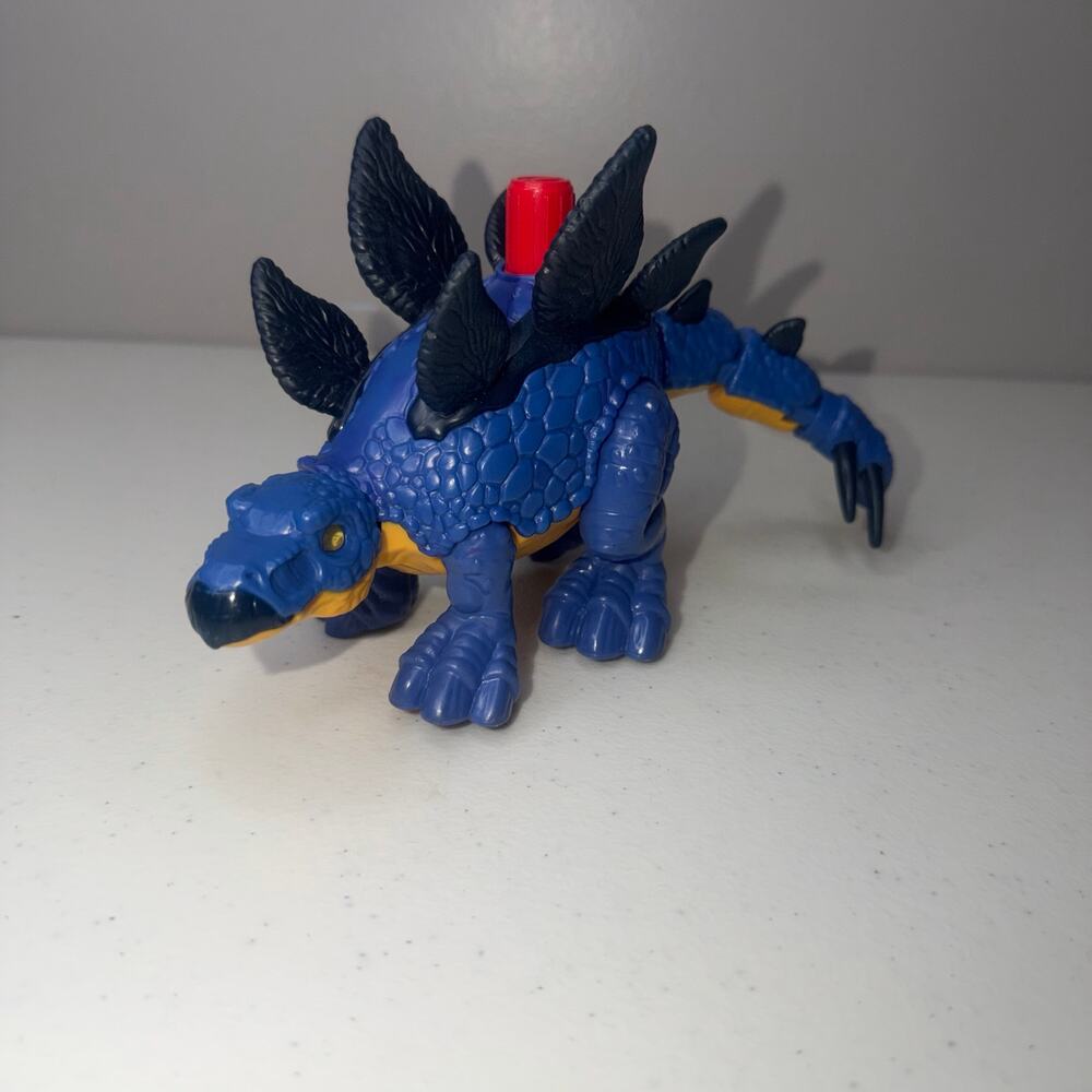 Fisher Price Imaginext Jurassic Park World Dominion Stegosaurus Dinosaur 9"